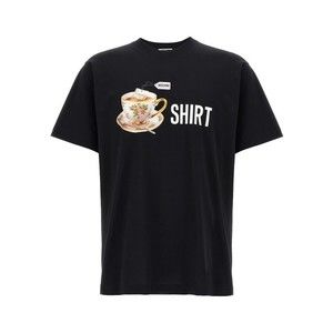 Moschino Playful Teacup Print Organic Cotton T-Shirt - NWT